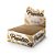 Seda Papelito Brown Slim King Size Display Com 50 Un - Imagem 1